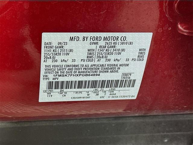 Photo of 2023 Red Metallic Ford Explorer