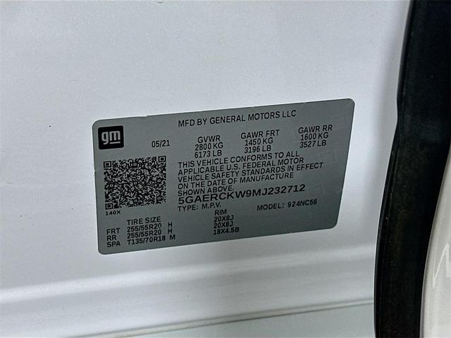 Photo of 2021 White Frost Tricoat Buick Enclave