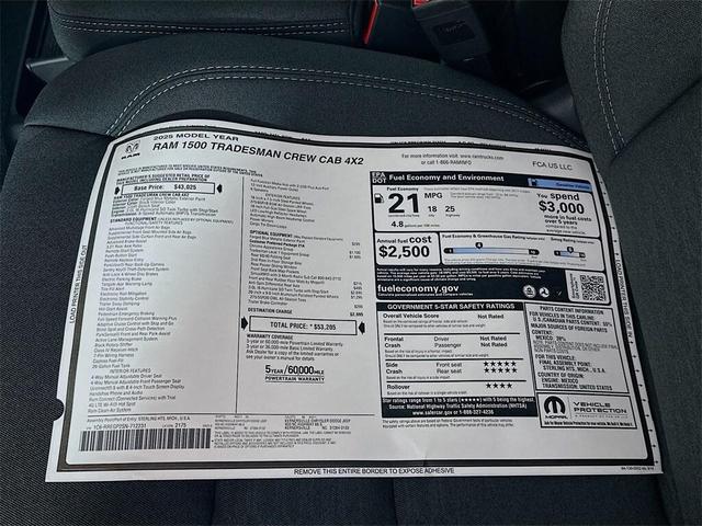 Photo of 2025 Forged Blue Metallic RAM 1500