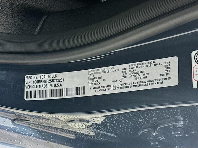 Photo of 2025 Forged Blue Metallic RAM 1500