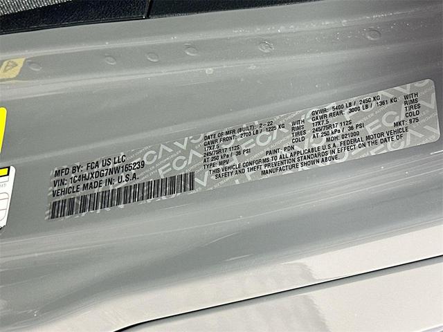 Photo of 2022 Sting-Gray Clearcoat Jeep Wrangler Unlimited