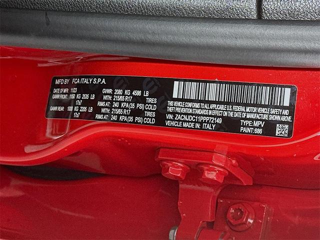Photo of 2023 Colorado Red Clearcoat Jeep Renegade