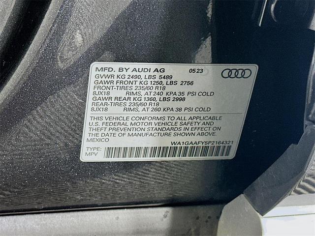 Photo of 2023 Daytona Gray Pearl Effect Audi Q5