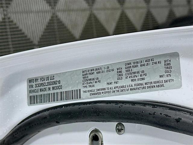 Photo of 2025 Bright White Clearcoat RAM 2500