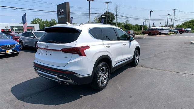 Photo of 2022 Quartz White Hyundai SANTA FE