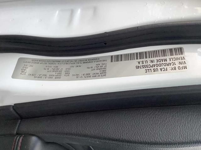 Photo of 2023 White Knuckle Clearcoat Dodge Durango