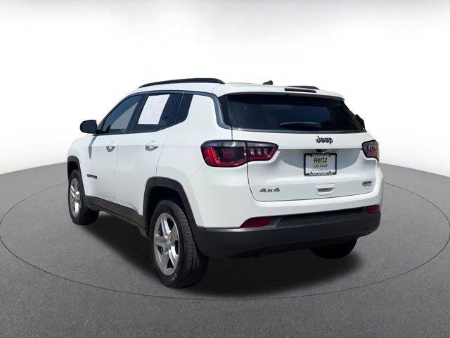 Photo of 2023 Bright White Clearcoat Jeep Compass