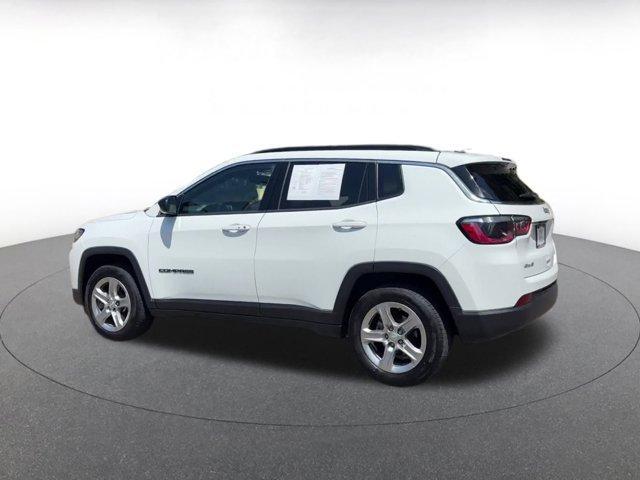 Photo of 2023 Bright White Clearcoat Jeep Compass