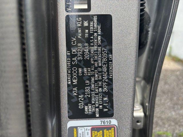 Photo of 2024 Steel Gray Kia Forte