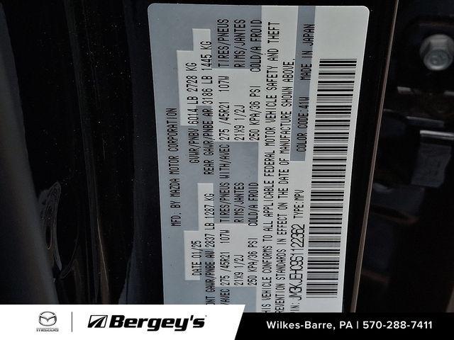 Photo of 2025 Jet Black Mica Mazda CX-70