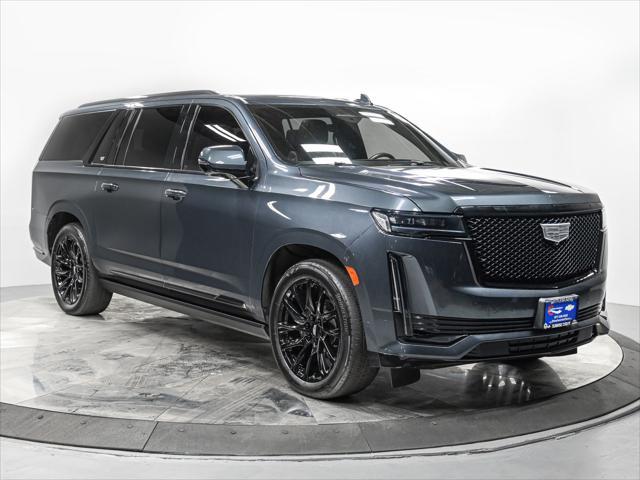 Photo of 2021 Shadow Metallic Cadillac Escalade ESV