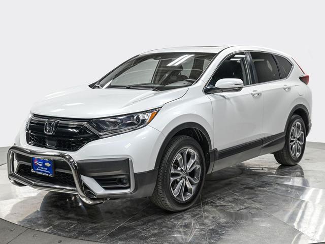 Photo of 2021 Obsidian Blue Pearl Honda CR-V