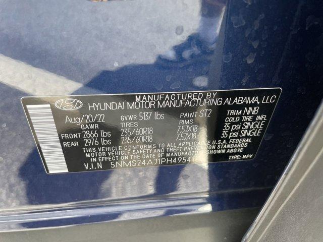 Photo of 2023 Stormy Sea Hyundai SANTA FE