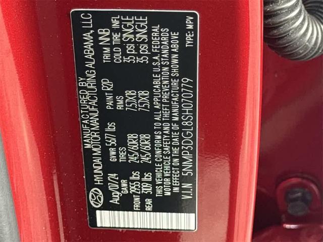 Photo of 2025 Red Hyundai SANTA FE