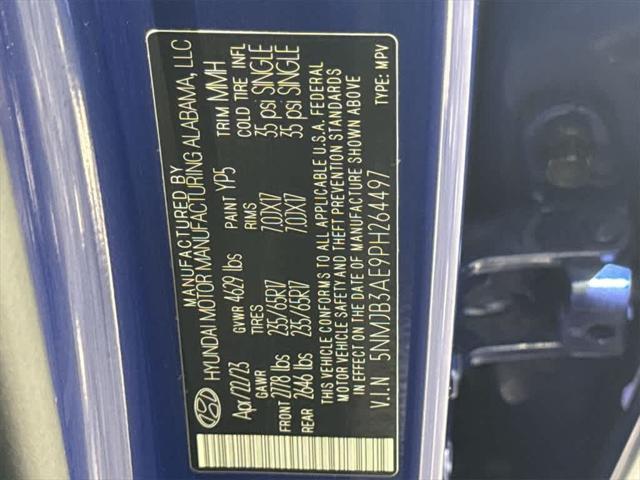 Photo of 2023 Intense Blue Hyundai TUCSON