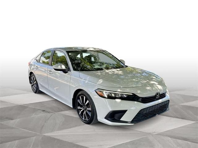 Photo of 2022 Platinum White Pearl Honda Civic