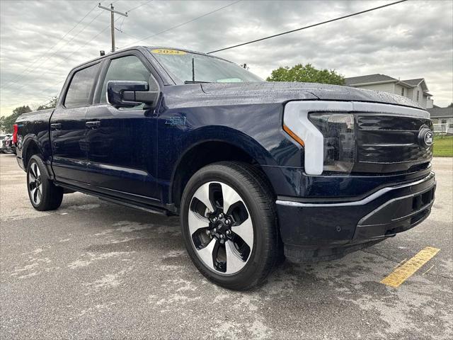 Photo of 2024 Antimatter Blue Metallic Ford F-150 Lightning