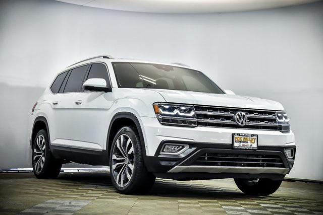 Photo of 2019 Pure White Volkswagen Atlas