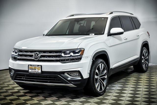 Photo of 2019 Pure White Volkswagen Atlas