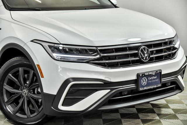 Photo of 2022 White Volkswagen Tiguan