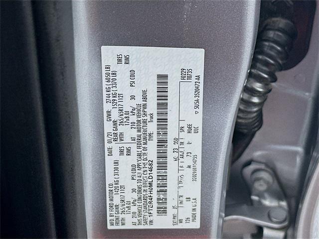 Photo of 2021 Silver Ford Ranger