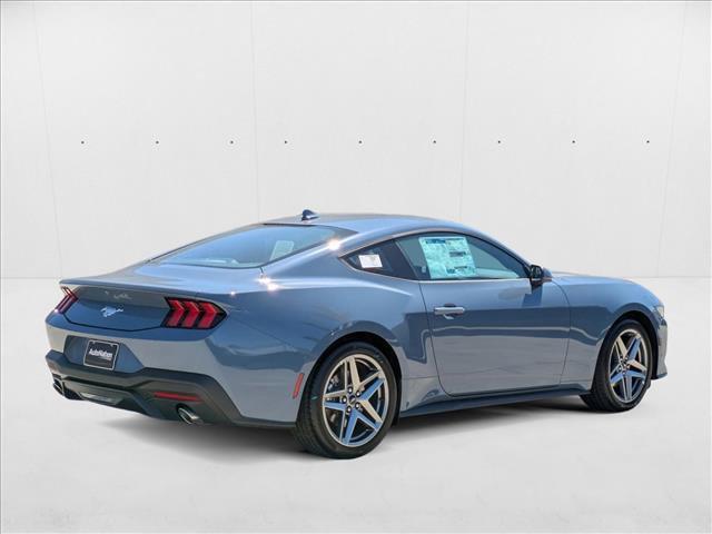 Photo of 2025 Vapor Blue Metallic Ford Mustang