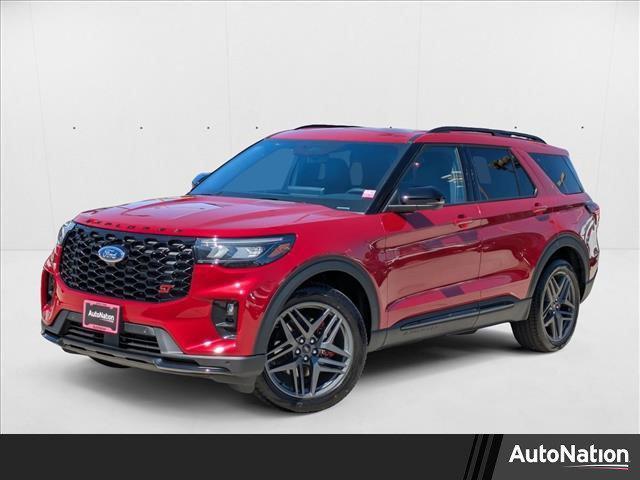 Photo of 2025 Rapid Red Metallic Tinted Clearcoat Ford Explorer