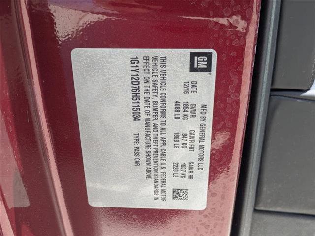 Photo of 2017 Long Beach Red Metallic Tintcoat Chevrolet Corvette