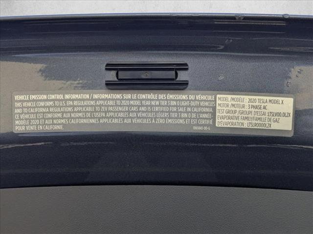 Photo of 2020 Midnight Silver Metallic Tesla Model X