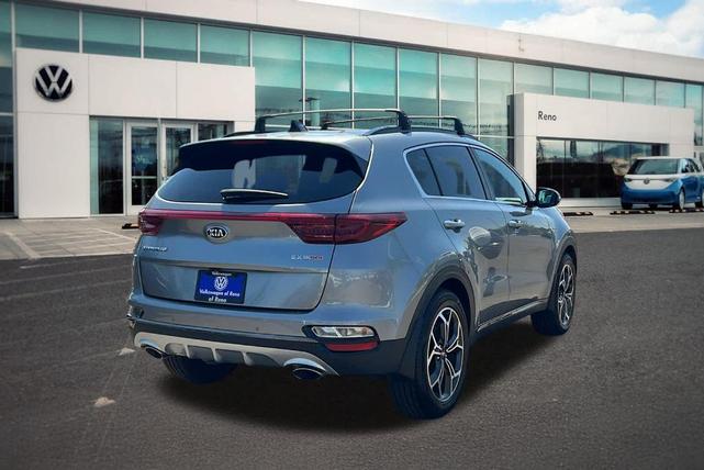 Photo of 2020 Steel Gray Kia Sportage