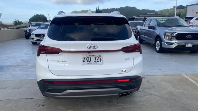 Photo of 2023 Serenity White Pearl Hyundai SANTA FE