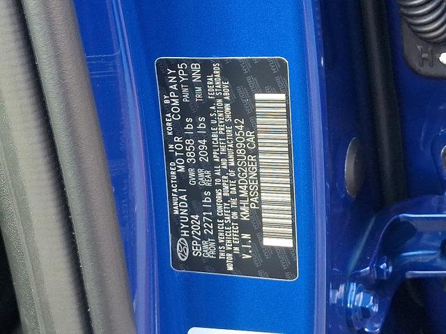 Photo of 2025 Intense Blue Hyundai ELANTRA