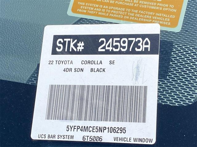 Photo of 2022 Black Sand Pearl Toyota Corolla