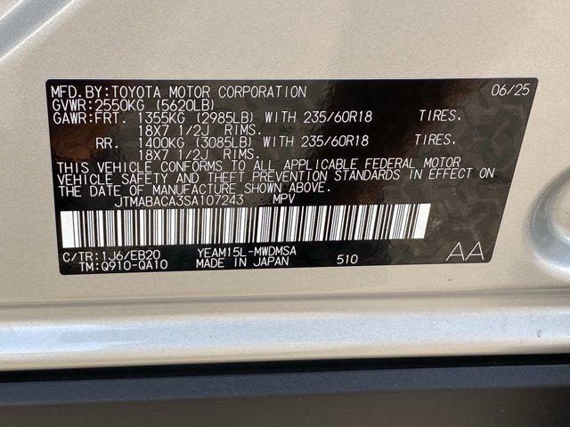 Photo of 2025 Elemental Silver Metallic Toyota bZ4X