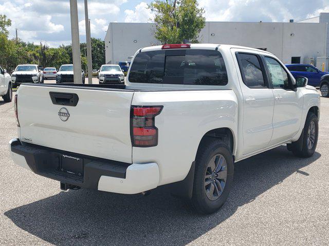 Photo of 2025 Glacier White Nissan Frontier