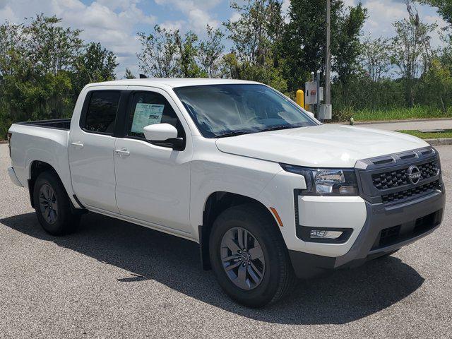 Photo of 2025 Glacier White Nissan Frontier