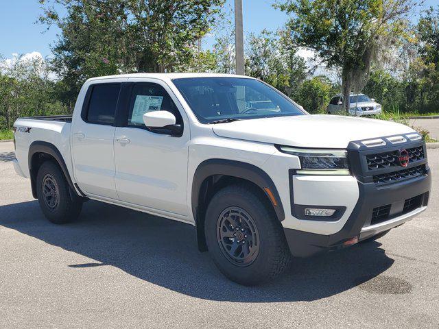 Photo of 2025 Glacier White Nissan Frontier