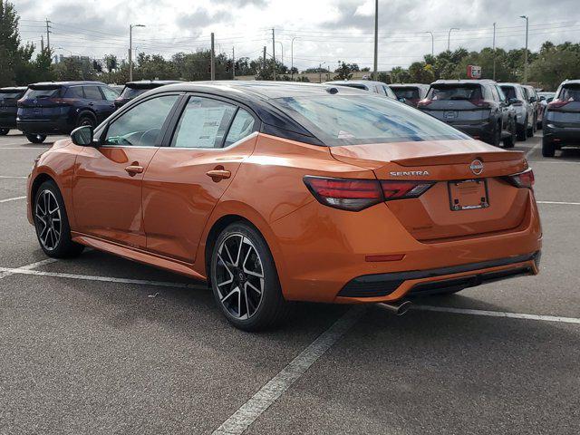 Photo of 2025 Monarch Orange Metallic/Super Black Nissan Sentra