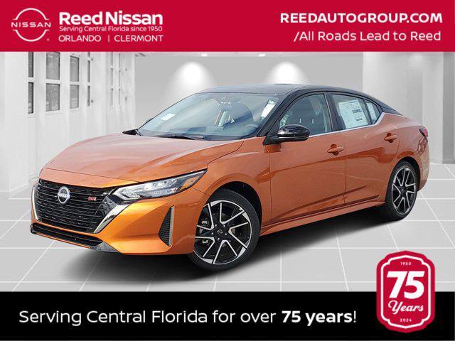 Photo of 2025 Monarch Orange Metallic/Super Black Nissan Sentra