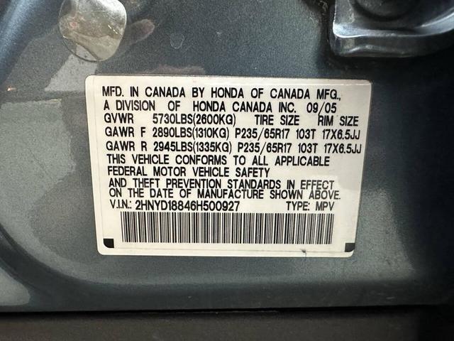 Photo of 2006 Steel Blue Acura MDX
