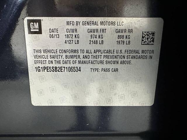 Photo of 2014 BLUE Chevrolet Cruze