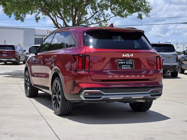 Photo of 2022 Passion Red Tintcoat Kia Sorento