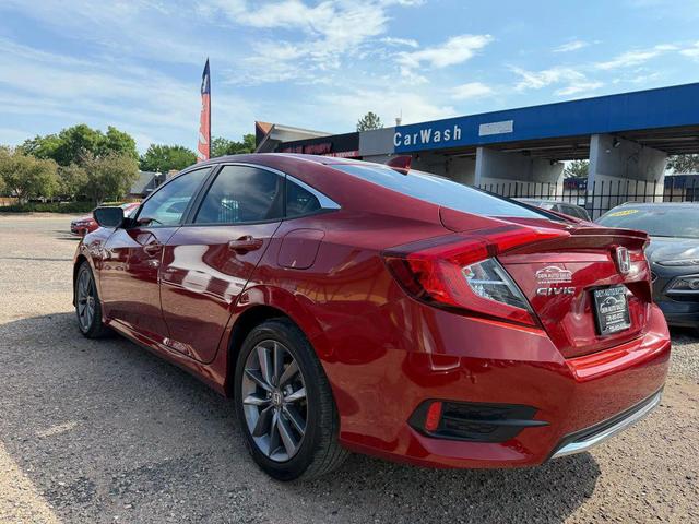 Photo of 2019 Orange Honda Civic