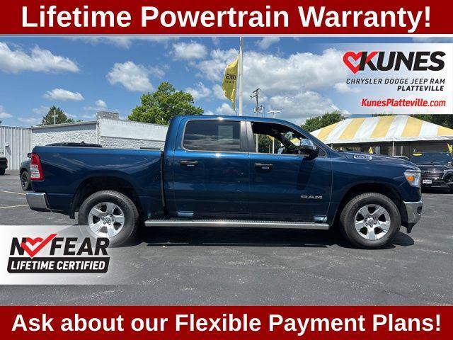 Photo of 2023 Patriot Blue Pearlcoat RAM 1500