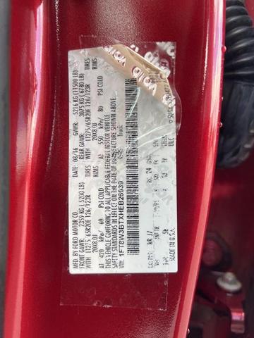 Photo of 2017 Ruby Red Metallic Tinted Clearcoat Ford F-350