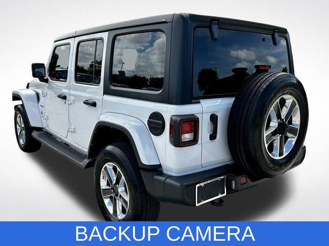 Photo of 2022 Bright White Clearcoat Jeep Wrangler Unlimited