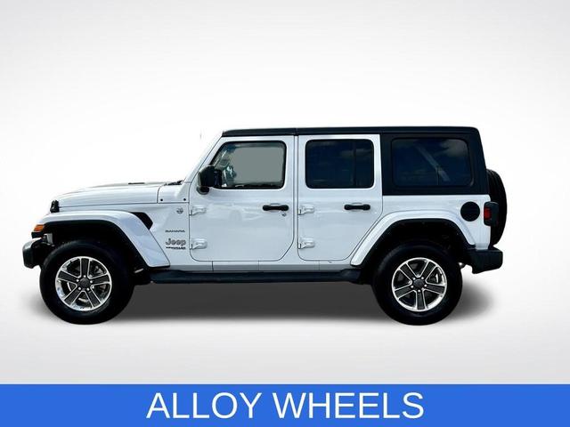 Photo of 2022 Bright White Clearcoat Jeep Wrangler Unlimited