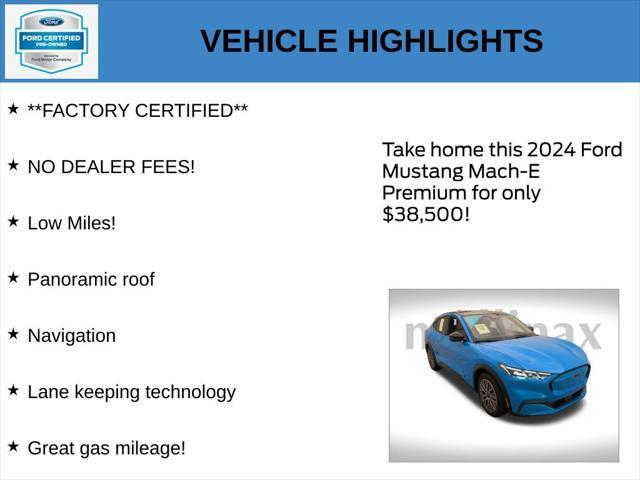 Photo of 2024 Grabber Blue Metallic Ford Mustang Mach-E
