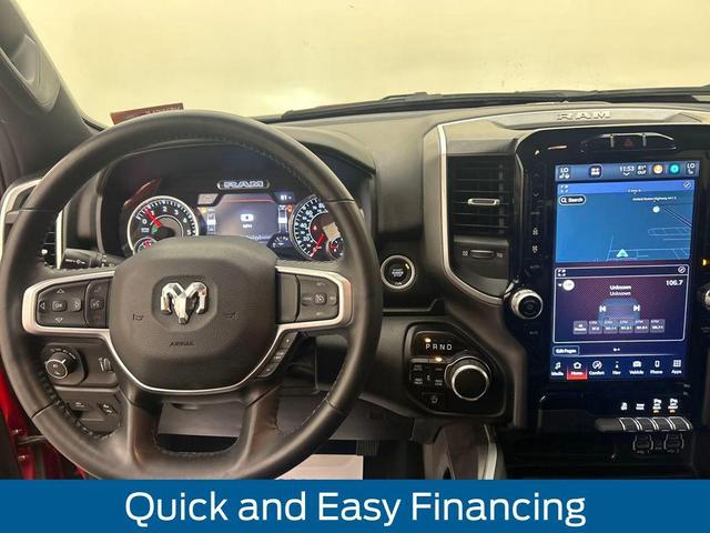 Photo of 2023 Flame Red Clearcoat RAM 1500