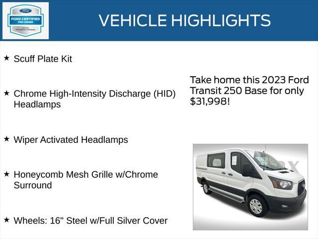 Photo of 2023 Oxford White Ford Transit-250